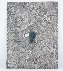 19th C. Sterling Silver William Chawner Bible Cover