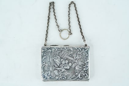 Victorian Sterling Silver Sterling Silver Evening Bag