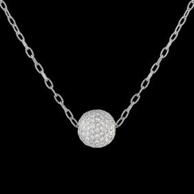 Gabriel & Co. 3.00ctw Diamond and 18K Necklace