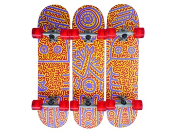 Keith Haring x The Skateroom Triptych Skateboards