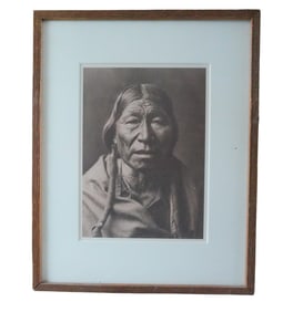 Photogravure Portrait of a Native American Elder