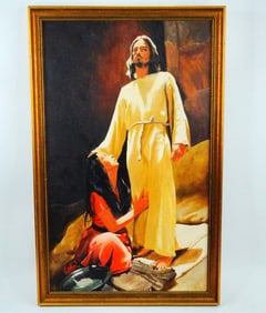 John Belfontaine 1981 Original Oil on Canvas Painting