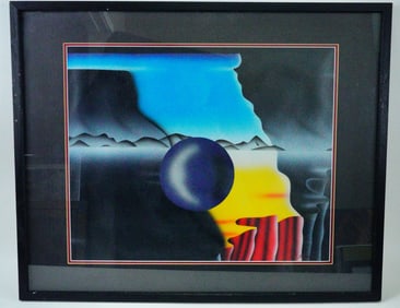 Christopher Ryan Original Mixed Media Abstract Painting