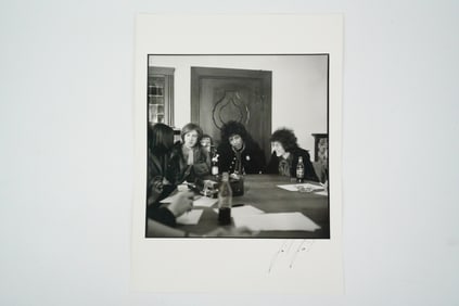 Jimi Hendrix Hamburg, 1967 Photo Signed by Gunter Zint