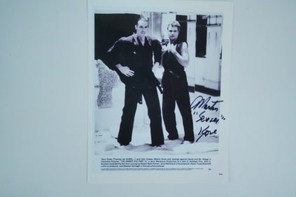 The Karate Kid Part III Martin Kove Signed 8" x 10" Photo