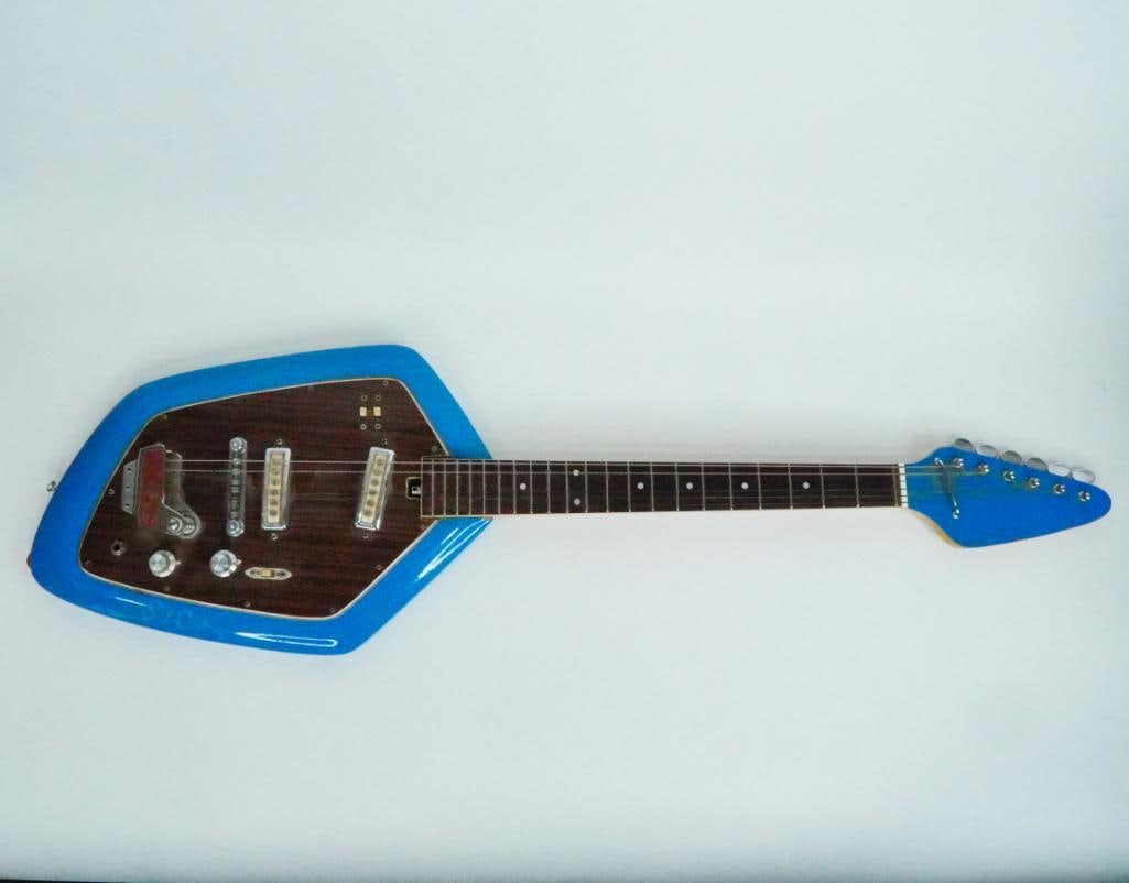 Kurt Cobain Signed and Played Teisco Del Ray EV-2T Electric Guitar (1 of 6)