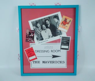 The Mavericks "Trampoline Tour" Framed Display