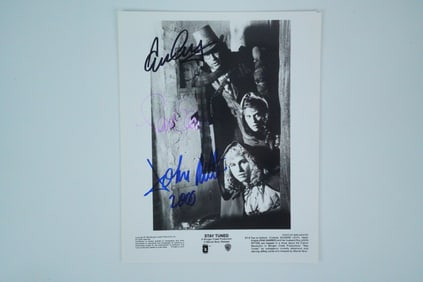 Stay Tuned (1992) Cast Signed 8" x 10" Promo Photo
