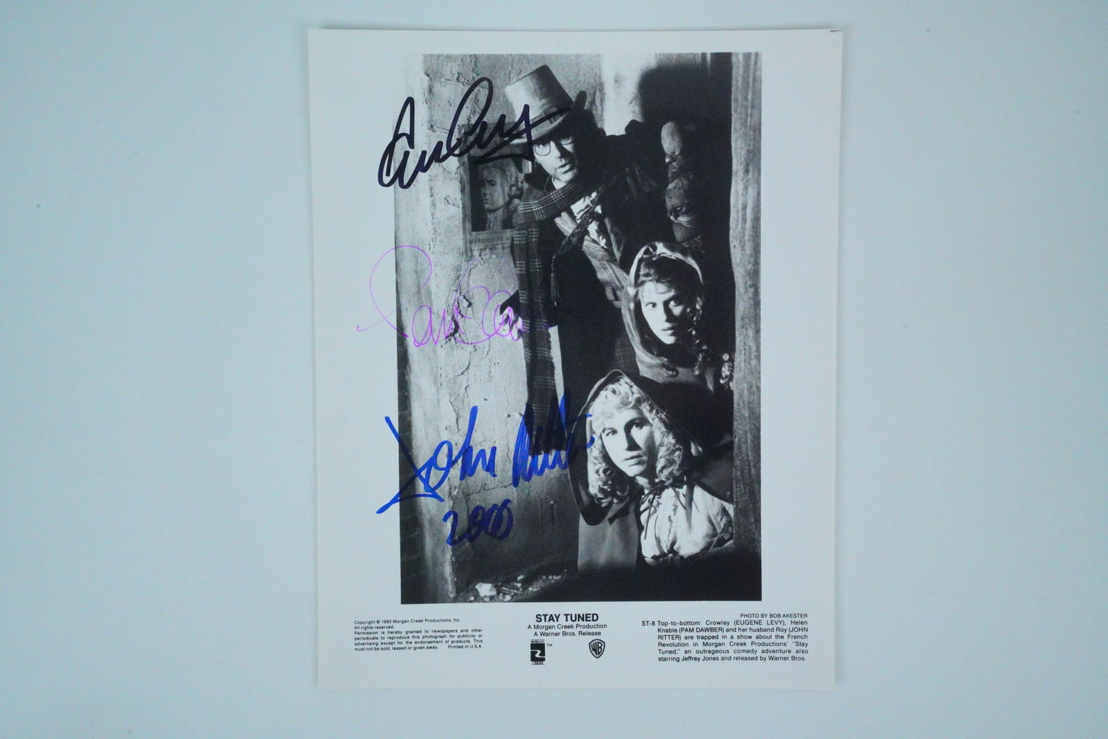 Stay Tuned (1992) Cast Signed 8" x 10" Promo Photo (1 of 6)