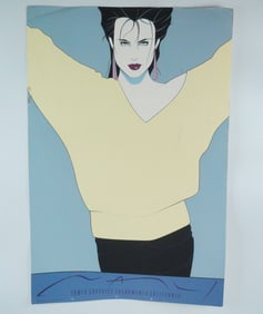Patrick Nagel 1986 Tower Graphics Poster