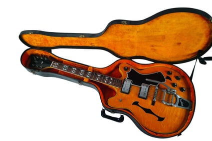 Vintage National Hollowbody Electric Guitar