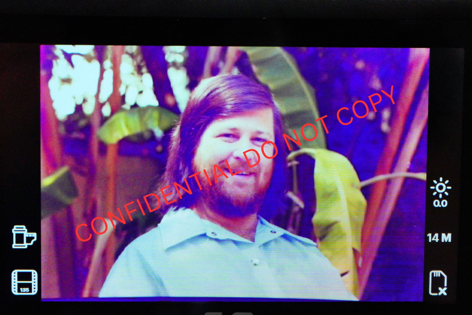 Beach Boys Brian Wilson 1977 Photo Negative (1 of 2)