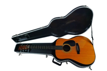 Fender Model F-3 Acoustic Guitar with Case