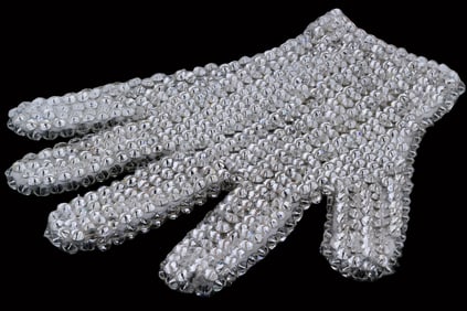 Michael Jackson Victory Tour Bill Whitten Glove (Grammy Museum)