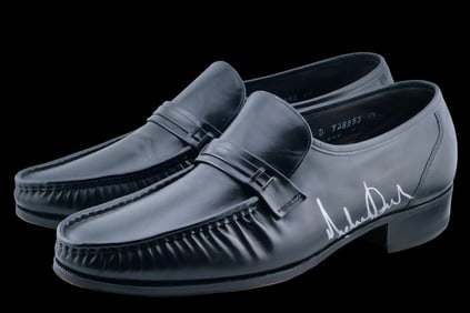 Michael Jackson Signed and Worn Florsheim Loafers