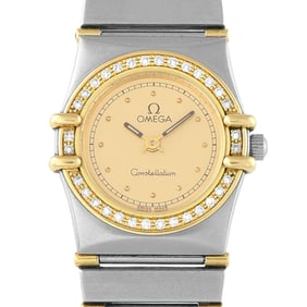 Omega Constellation Diamond Bezel Ladies Watch