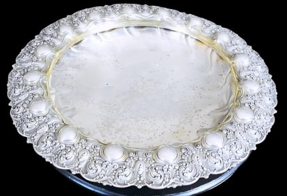 Tiffany & Co. 20-Inch Sterling Silver Charger, 120 ozt