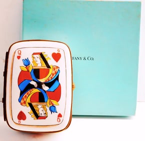 Tiffany & Co. "Private Stock" French Porcelain Box