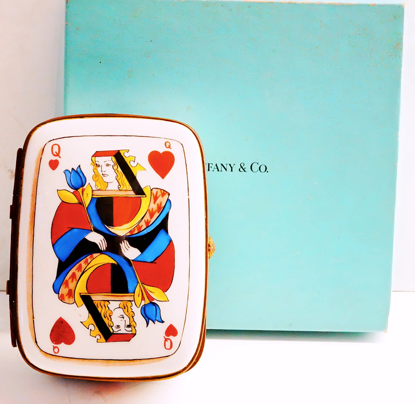 Tiffany & Co. "Private Stock" French Porcelain Box (1 of 9)