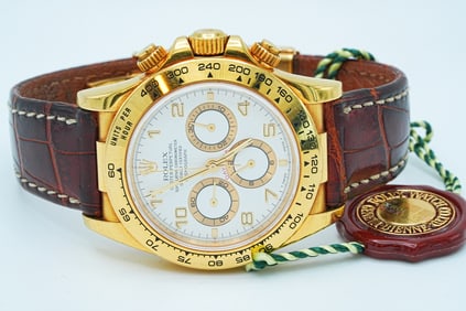 Rolex 1997 Cosmograph "Zenith" Daytona 40mm 18K Watch