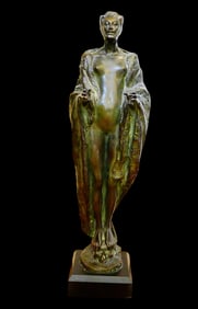 Pierre Roche (French, 1855-1922) 23" Bronze Figure
