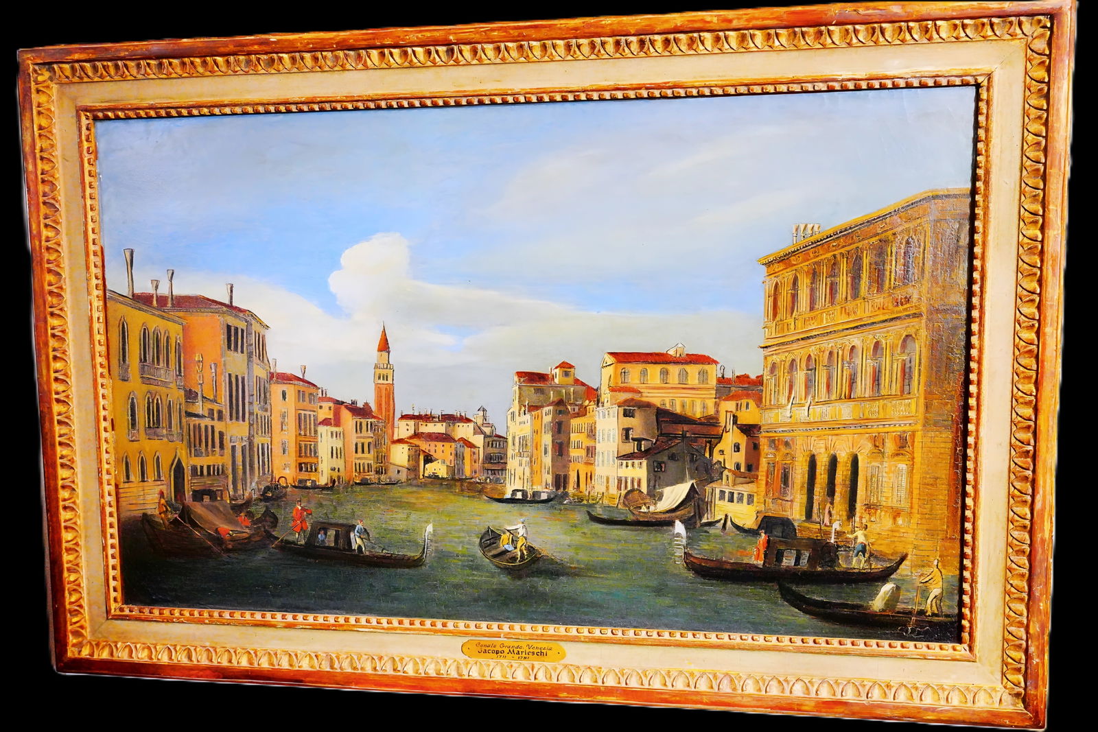 Jacopo Marieschi "Canale Grande, Venezia" Oil Painting (1 of 5)