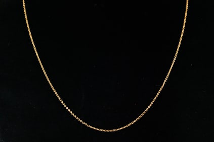 Tiffany & Co. 18K Yellow Gold 16" Chain