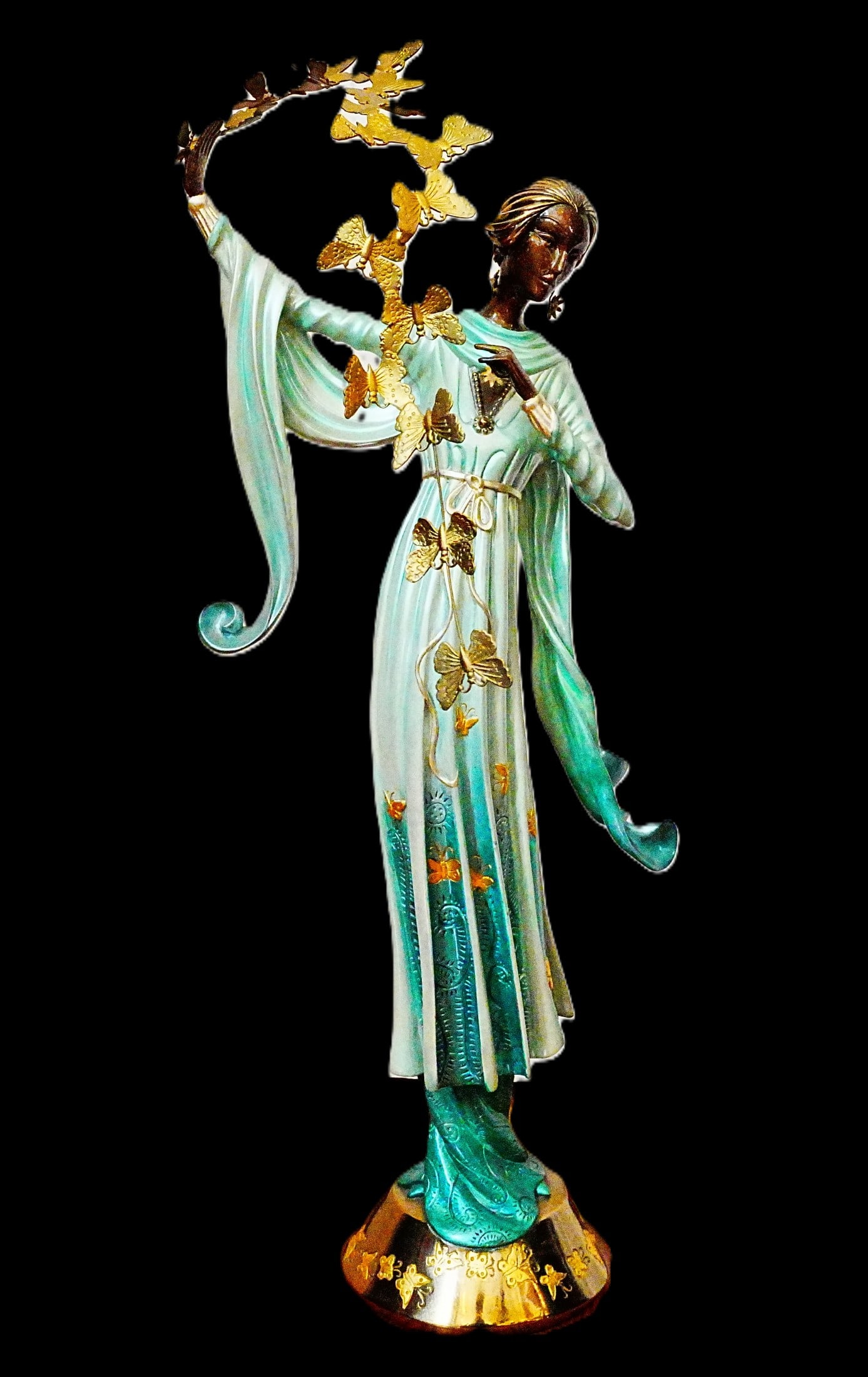 Erte "Joie de Vivre" Bronze Sculpture XXXI/LX (1 of 10)