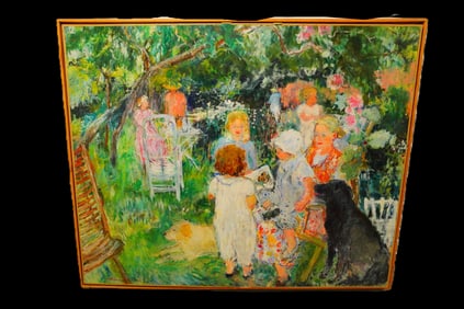 Brigitte Grassin-Chambard de Lauwe "L'Ete" Painting