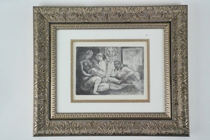 After Pablo Picasso Etching from the Vollard Suite
