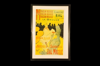 After Henri de Toulouse-Lautrec "Moulin Rouge" Print