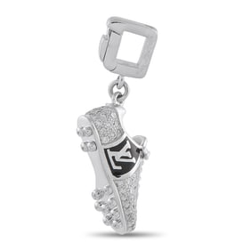 Louis Vuitton 18K and Diamond Soccer Cleat Charm