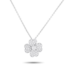 Van Cleef & Arpels Cosmos 1.57ctw Diamond 18K Necklace