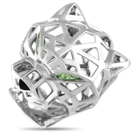 Cartier Panthere 18K White Gold Openwork Ring