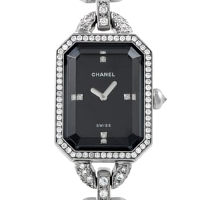 Chanel Premiere Baguette Diamond Ladies Watch W/Box