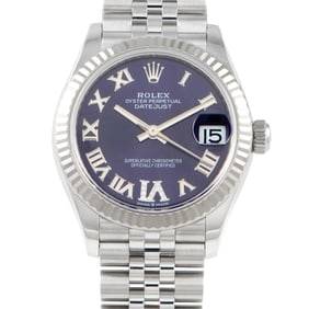 Rolex Datejust 31 Aubergine Diamond Dial Watch Ref. 278274