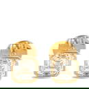 2.03ctw GIA IF/G-H Diamond and 18K Stud Earrings