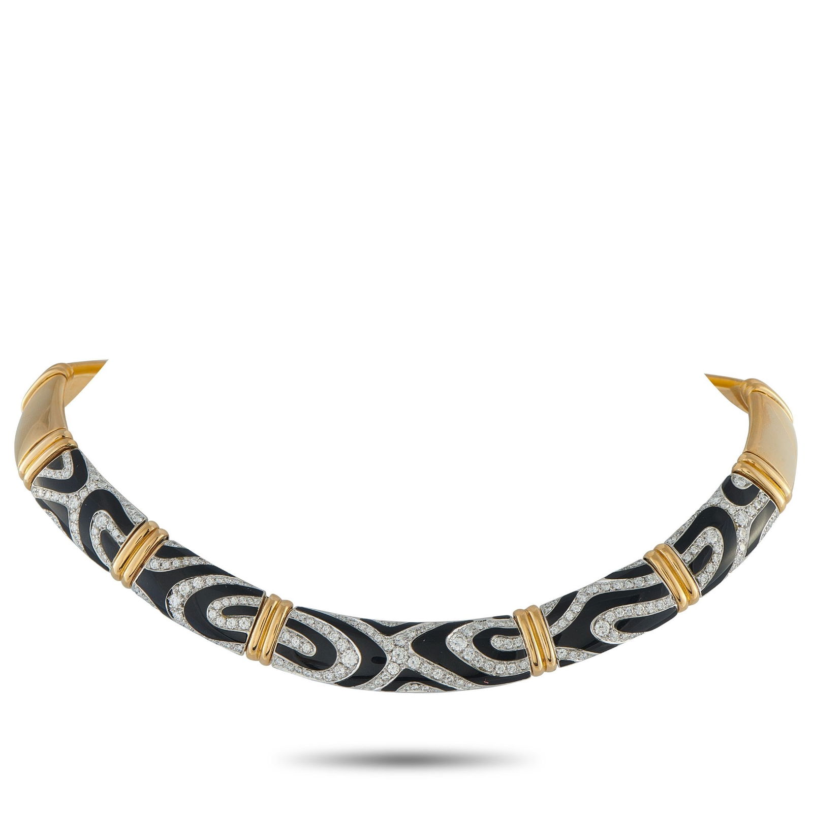 Picchiotti 4.50ctw Diamond, 18K and Enamel Necklace (1 of 4)