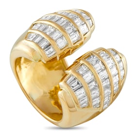 Adler 3.00ctw Diamond and 18K Yellow Gold Ring