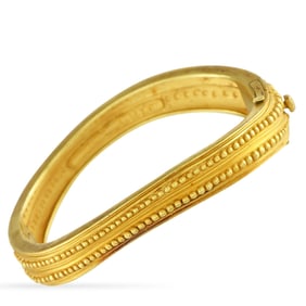 Kieselstein-Cord 18K Yellow Gold Bangle Bracelet