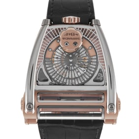 MB&F x Sarpaneva MoonMachine 2 18K and Titanium Watch