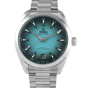 Omega Seamaster Aqua Terra Gradient Turquoise Dial Watch