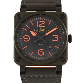 Bell & Ross BR 03-92 MA-1 Green Ceramic Watch