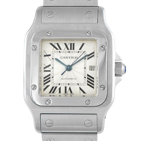 Cartier Santos Galbee Steel Watch Ref. W20055D6