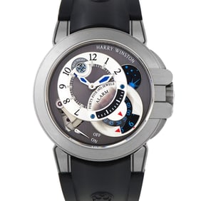 Harry Winston Ocean Project Z6 Alarm Zalium 44mm Watch
