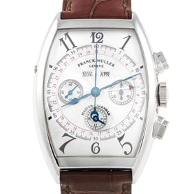 Franck Muller Master Calendar Chronograph Platinum Watch