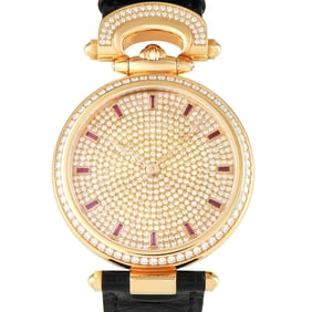 Bovet Chateau de Motiers Joaillerie Diamond 18K Watch
