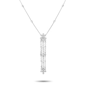 2.00ctw Diamond and 14K White Gold Necklace