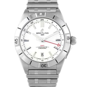 Breitling Chronomat 40 Automatic GMT Steel Watch