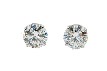 17.37ctw IGI VS1-VS2/E-F Lab Grown Diamond 14K Earrings